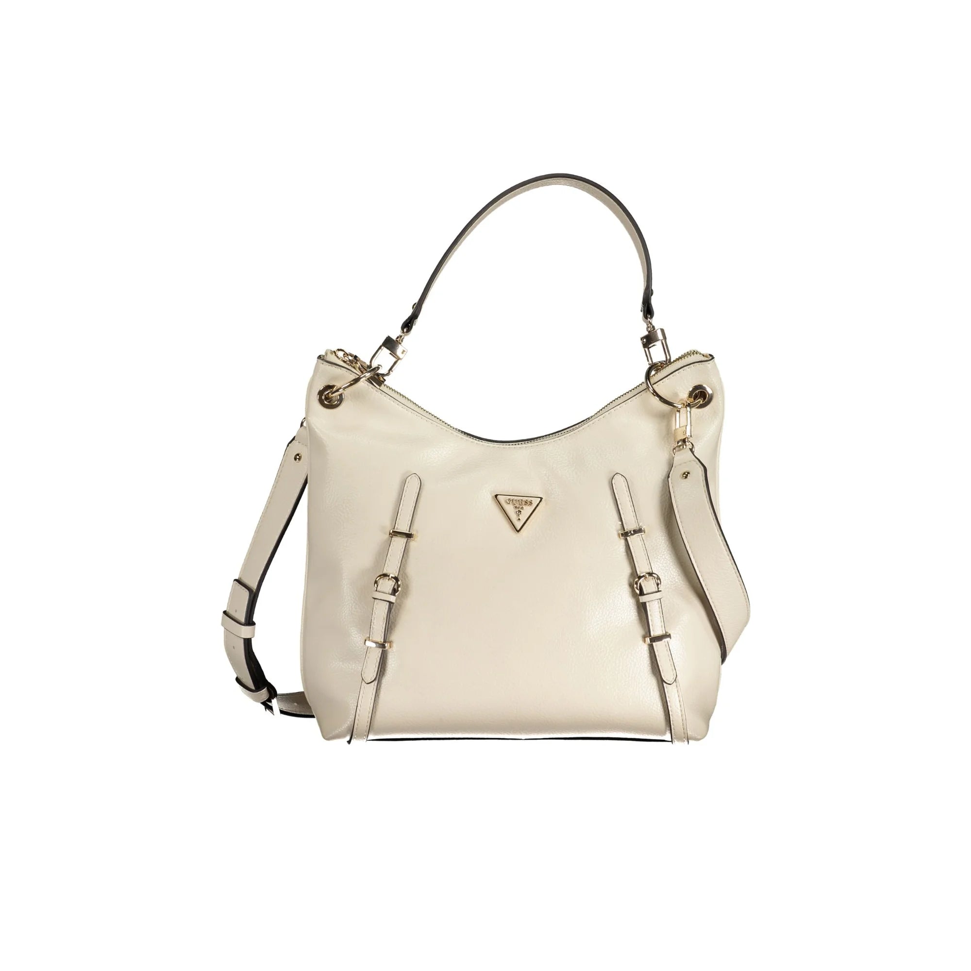 GUESS JEANS Borsa Donna a Spalla Levia Beige con Tracolla Removibile Borse - foto prodotto